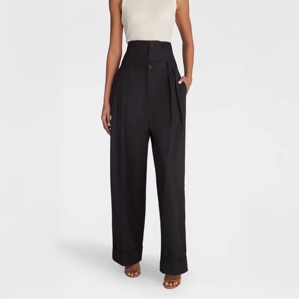 KBB by KAHLANA Baggy Leg 'The Waist Curtain Trouser' -